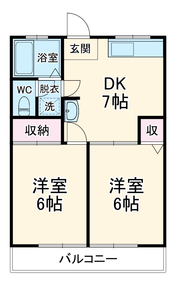 第一藤野マンションの間取り