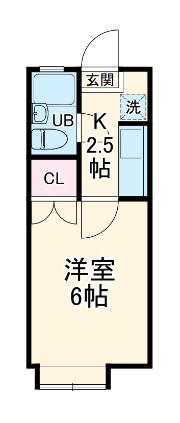 松野ハイツ Ⅱの間取り