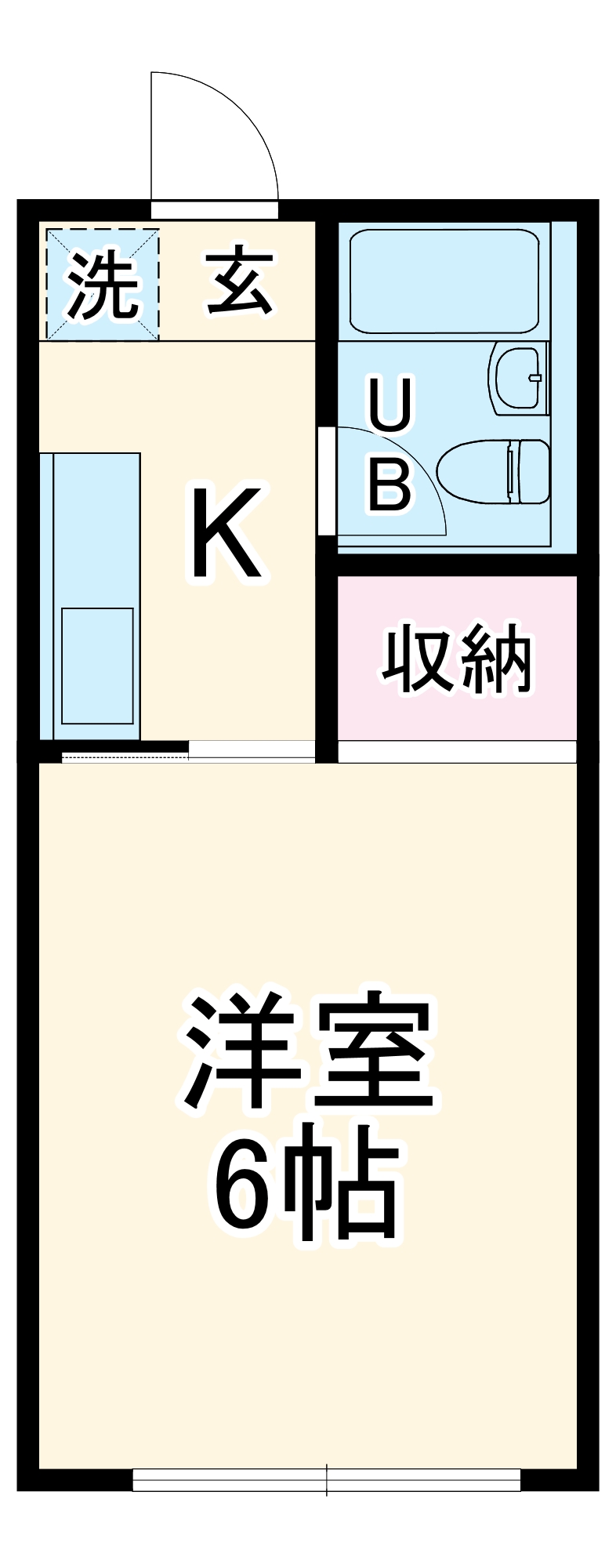 オリエントハイツNO.3の間取り