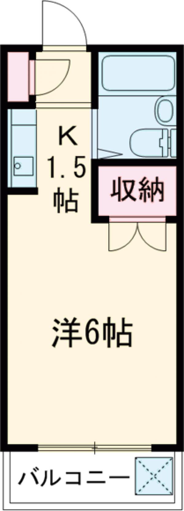 ロイヤルハイムKの間取り