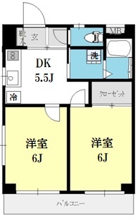 ヒルサイドテラス武蔵野台の間取り