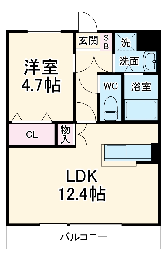 Casa Duo(カーサデュオ)の間取り