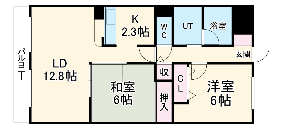 フォーサイト南鶉の間取り