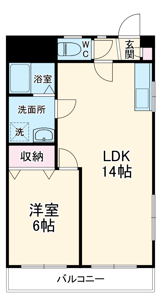 岡本ビルの間取り