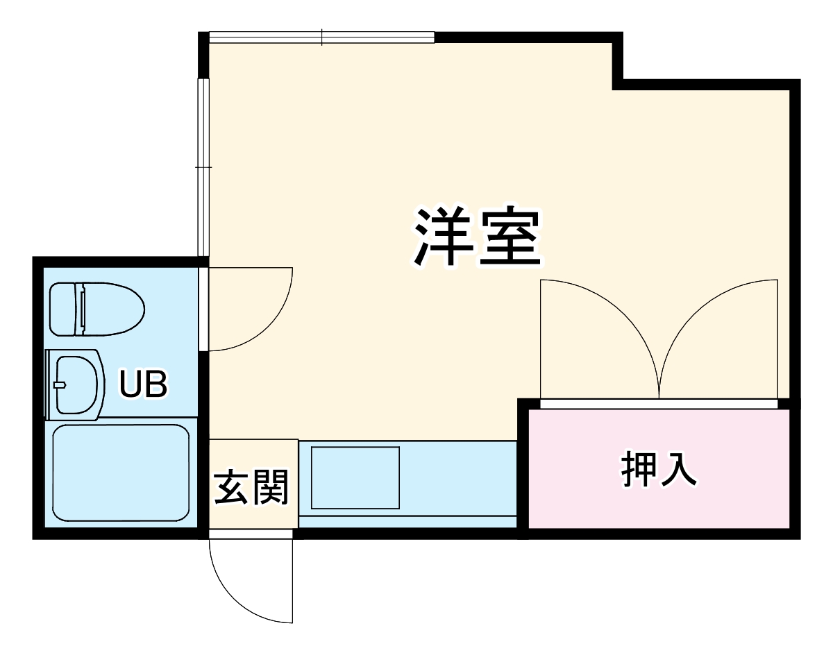 サンハイツの間取り