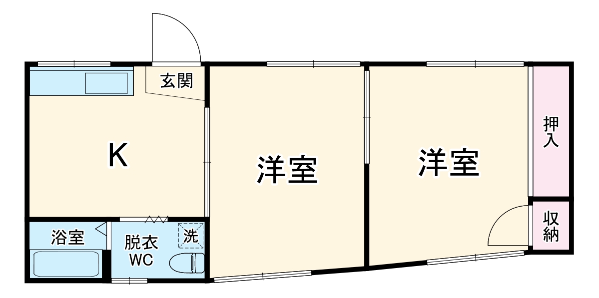 コーポマスコの間取り