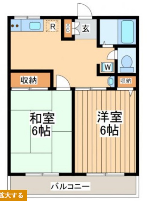 ドミ-ルさがみの間取り