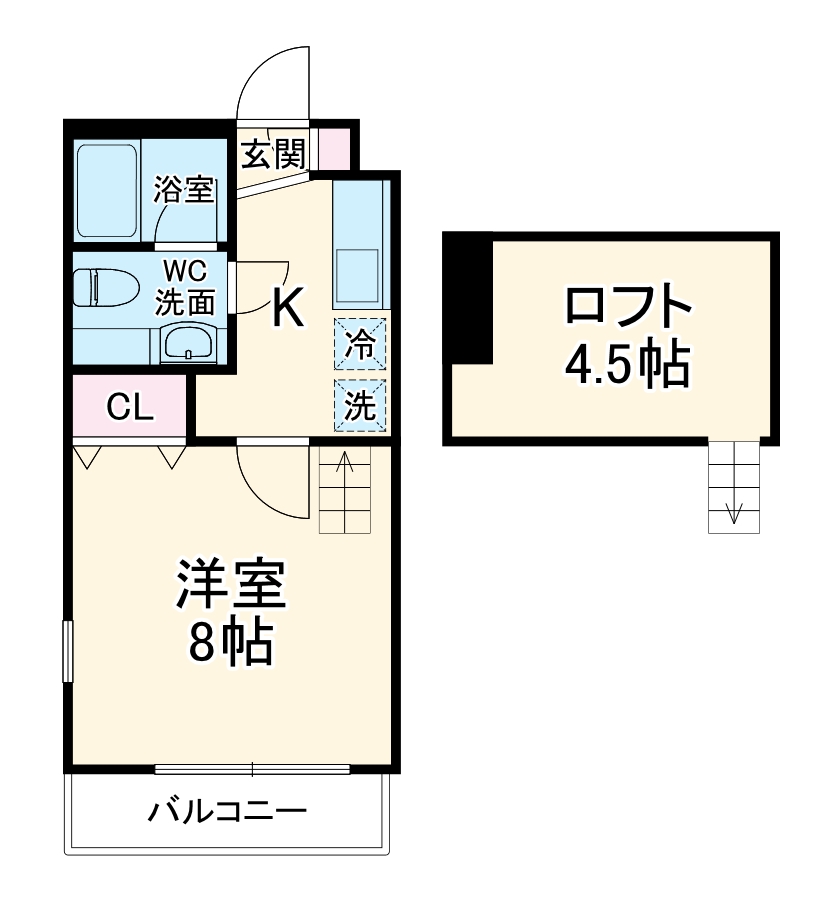 サンヴィアーレ坂本の間取り