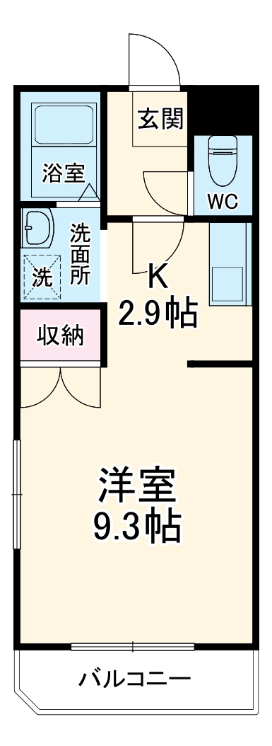 ユーミー日永マンションの間取り