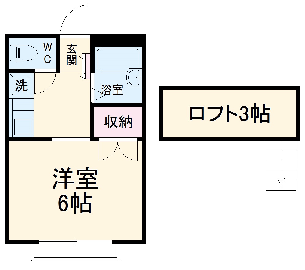 渓山Ⅱの間取り