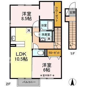 サンパティークの間取り