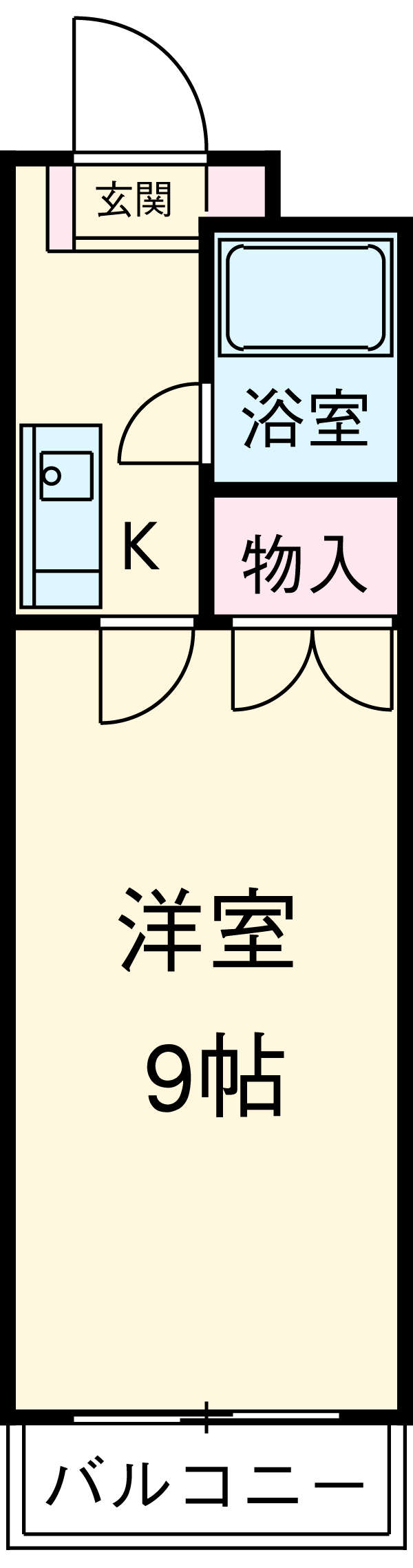 グルービー井ヶ谷の間取り