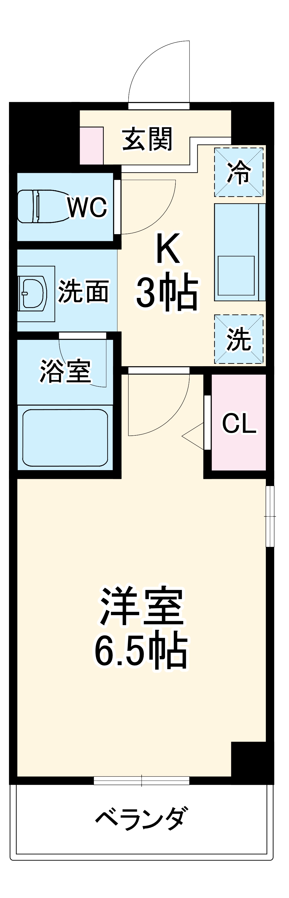 ベルサーヤの間取り