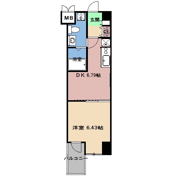 プラッツ大和の間取り