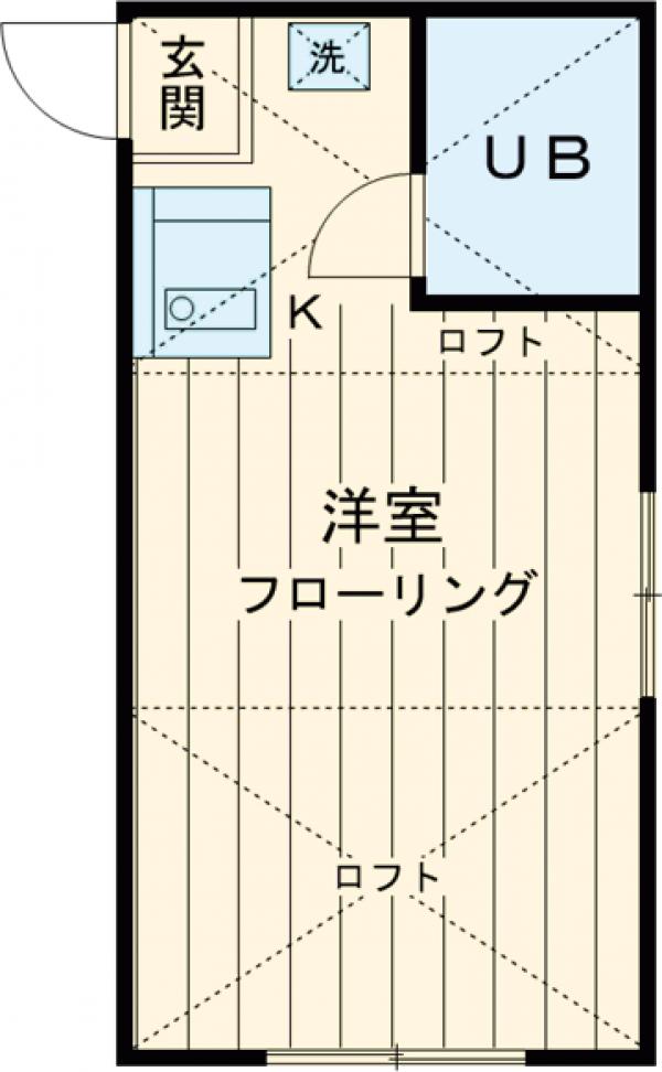 メゾン蘭の間取り
