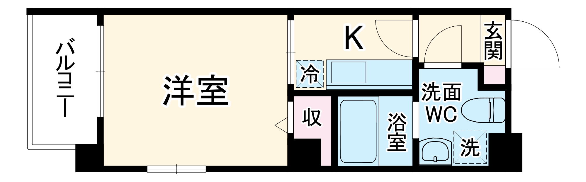 ネージュ湘南の間取り