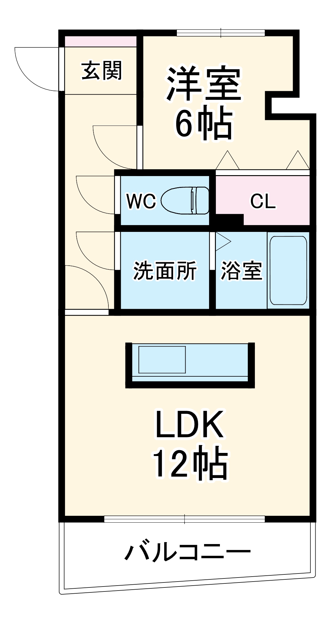 大安ヒルズの間取り