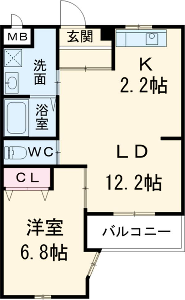マイハウスコンカドールの間取り
