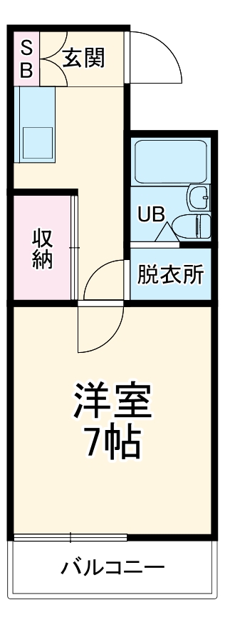 諏訪久志本ビルの間取り