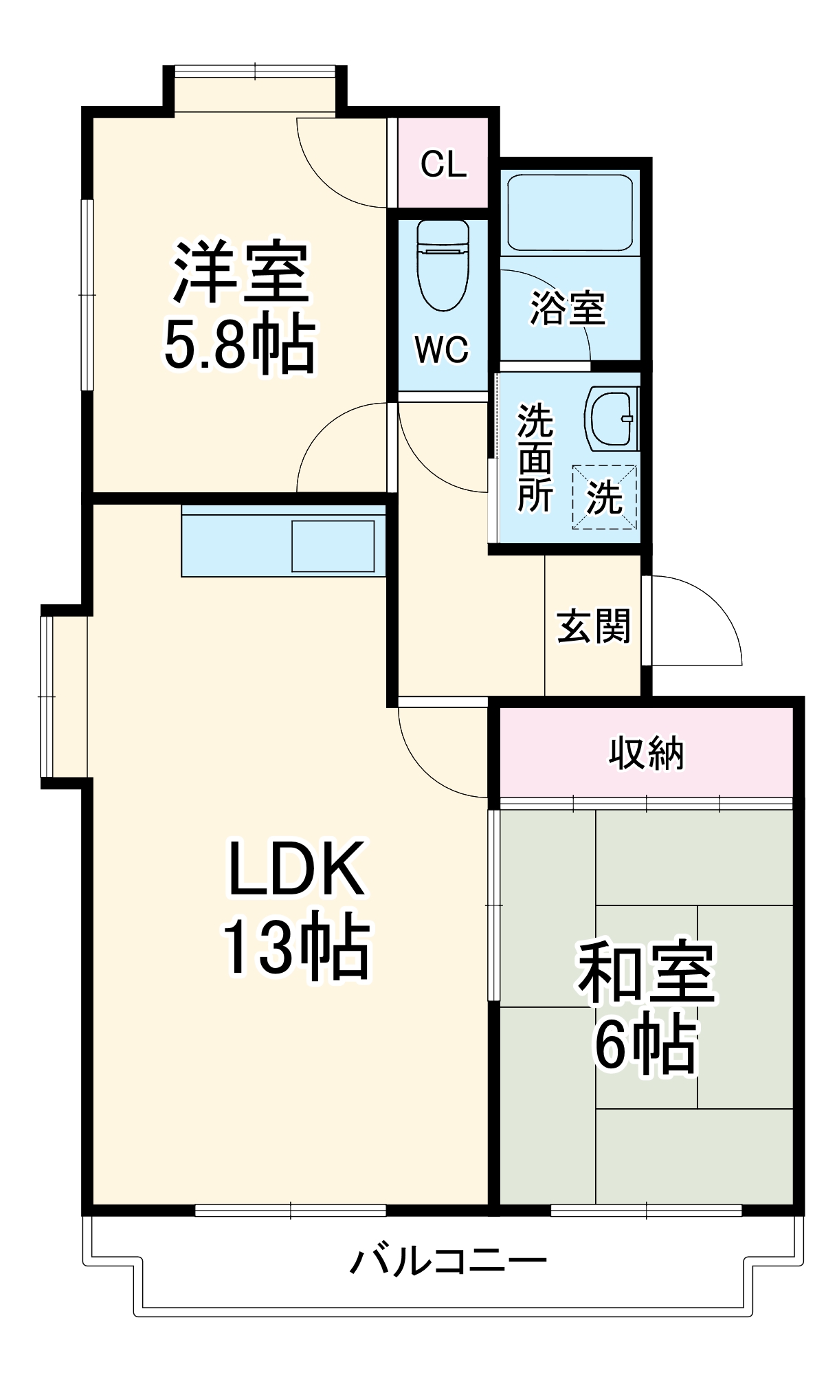 シャルマンの間取り