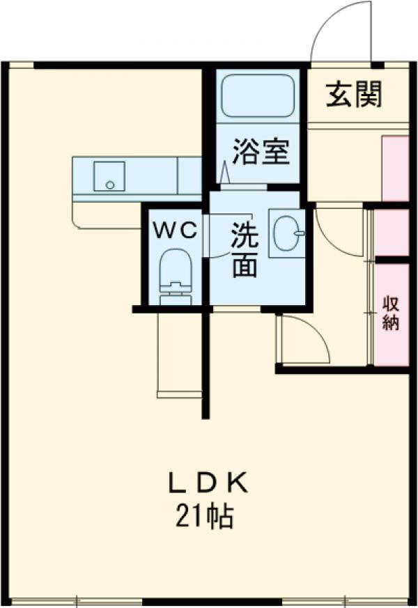 パークヒル国分寺の間取り
