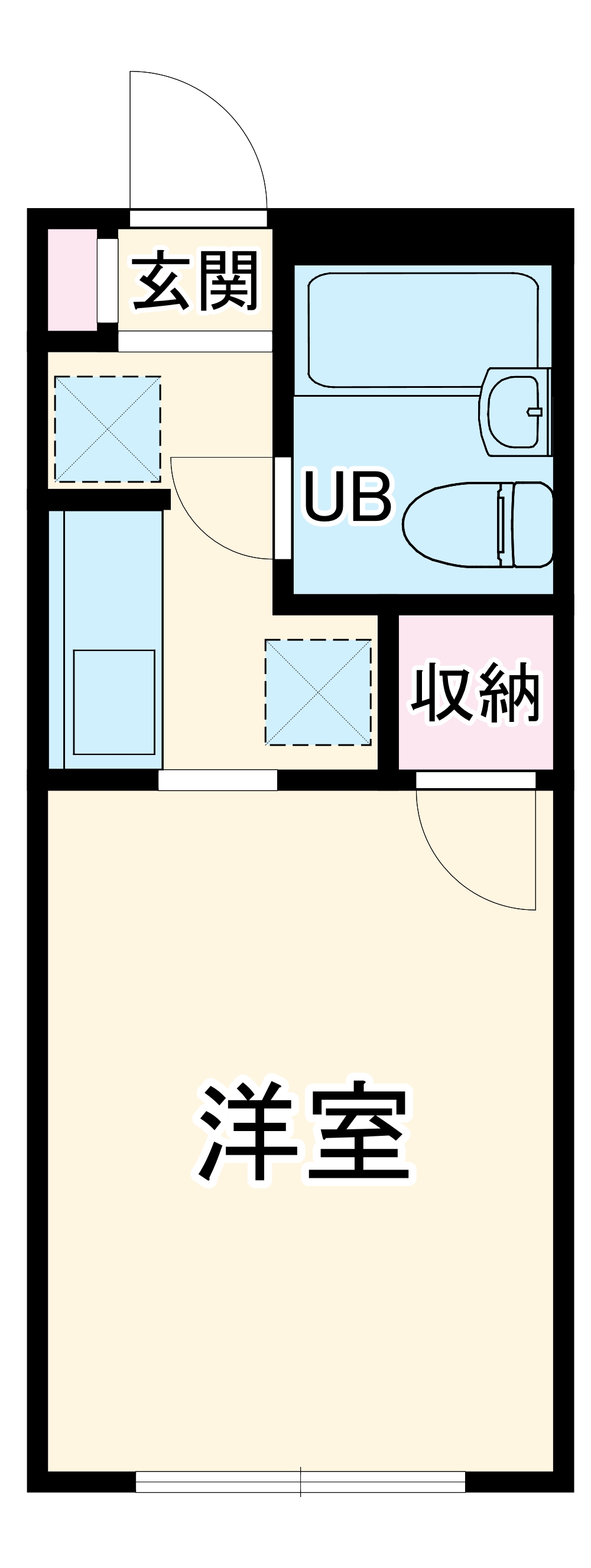 メゾン浦和の間取り