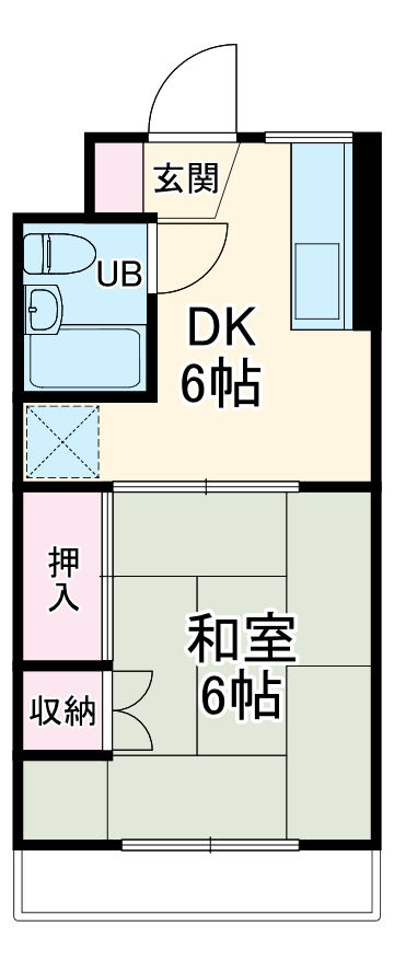 コーポシルクロードの間取り