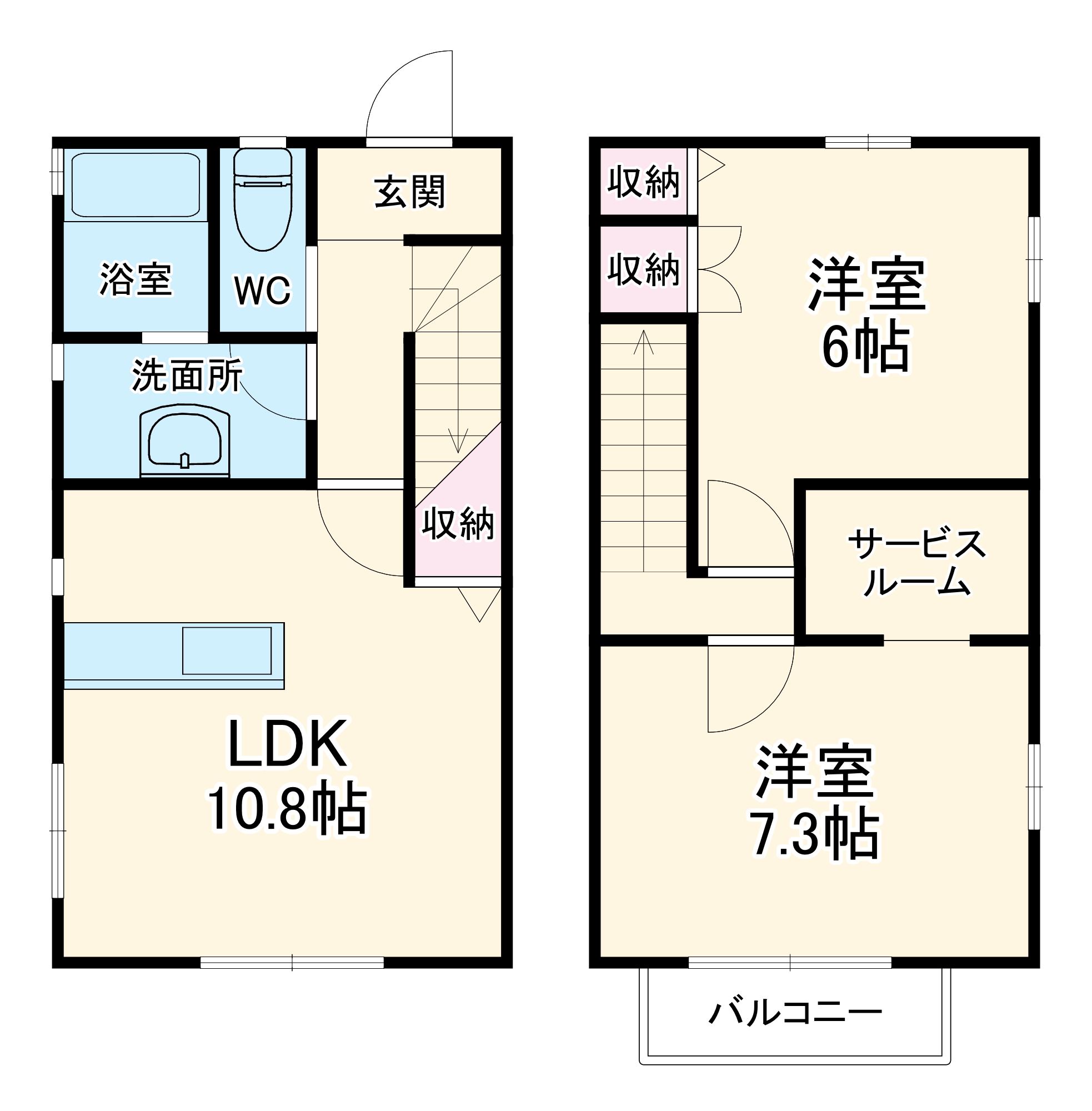 ライラックヒルズの間取り