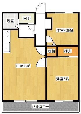 ビーライン本郷Aの間取り