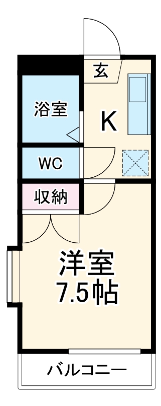 安設ビルの間取り