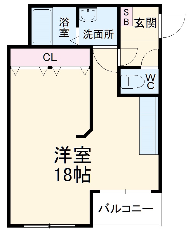 マルセイユの間取り