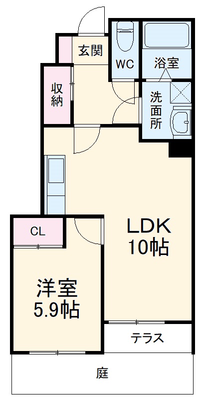 ポモドーロの間取り