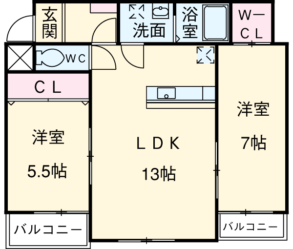 ロイヤルサイトの間取り