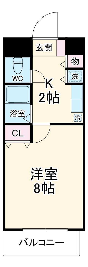 ラトールYYATの間取り