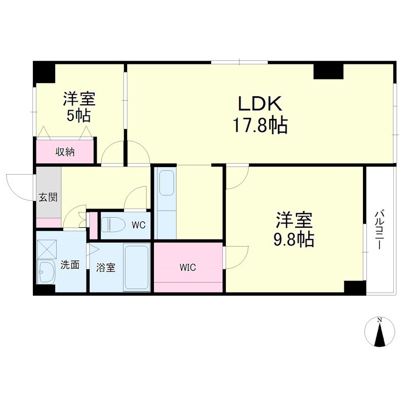 アルコ8の間取り