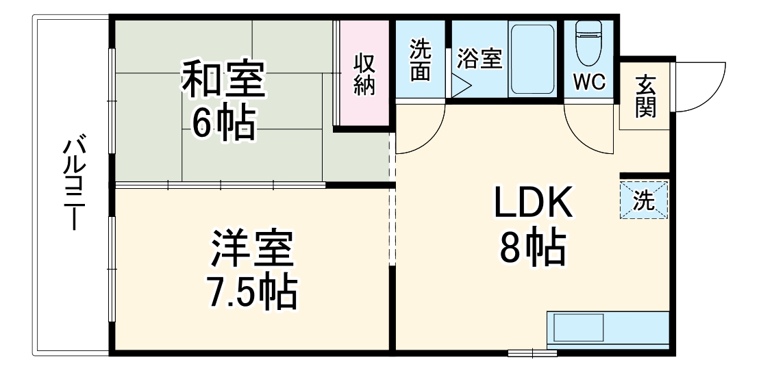 エスポワールの間取り