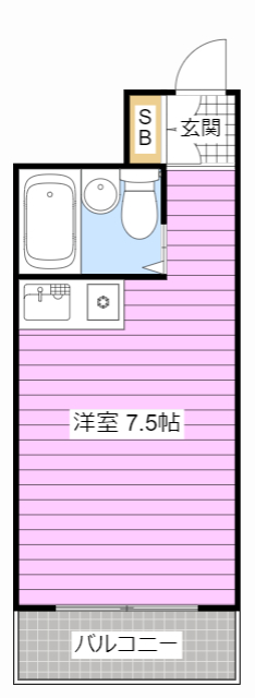 朝日プラザ浜松ステーションスクエアの間取り
