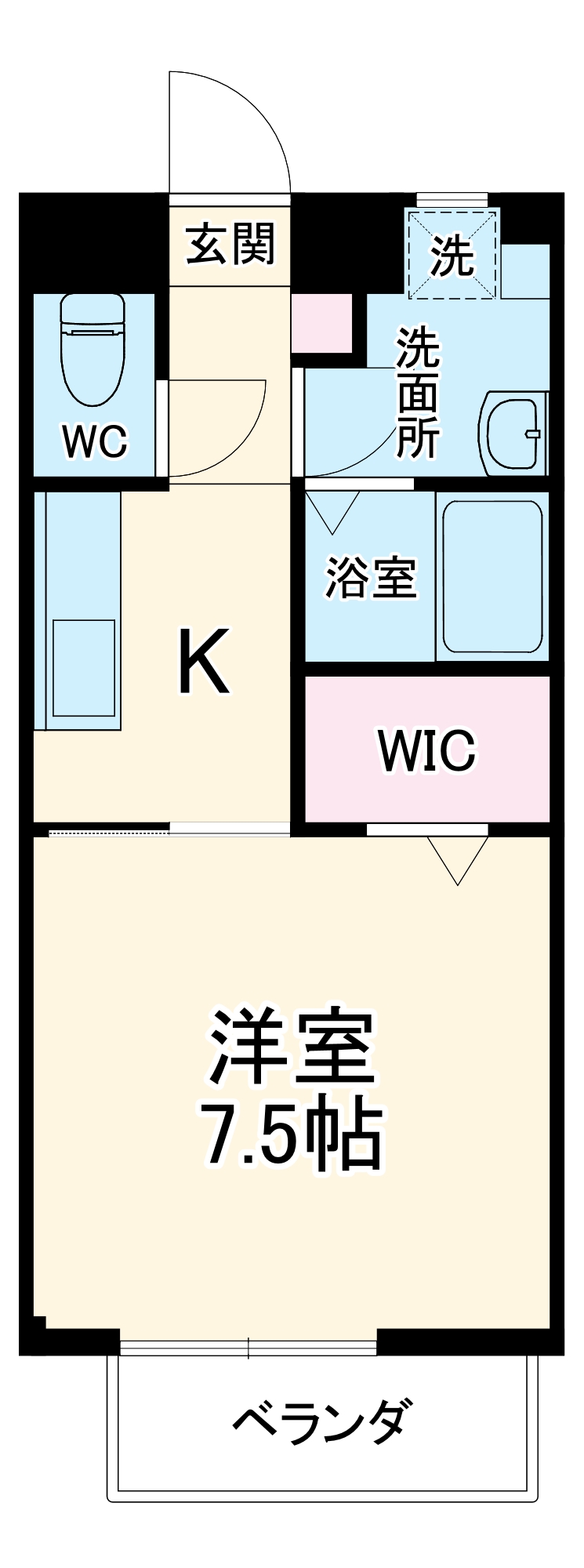 リッツハウスの間取り