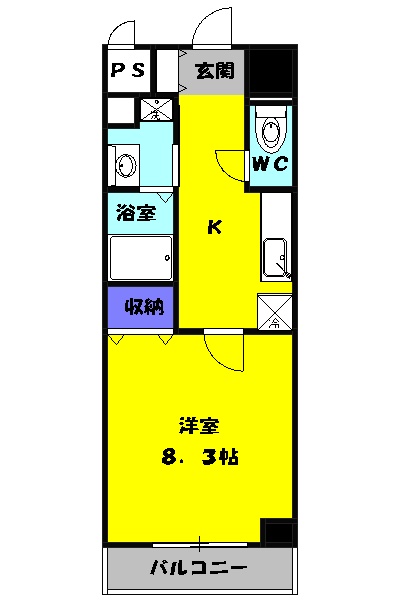 ローデアの間取り