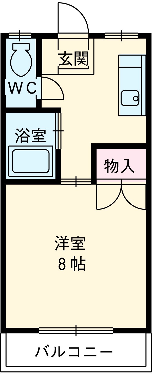 プレジール多比鹿の間取り