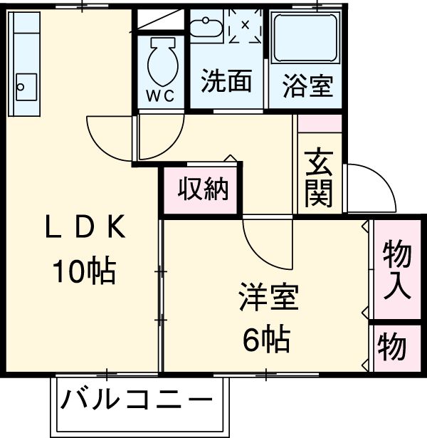 MAISONNETTEアルペンローゼの間取り