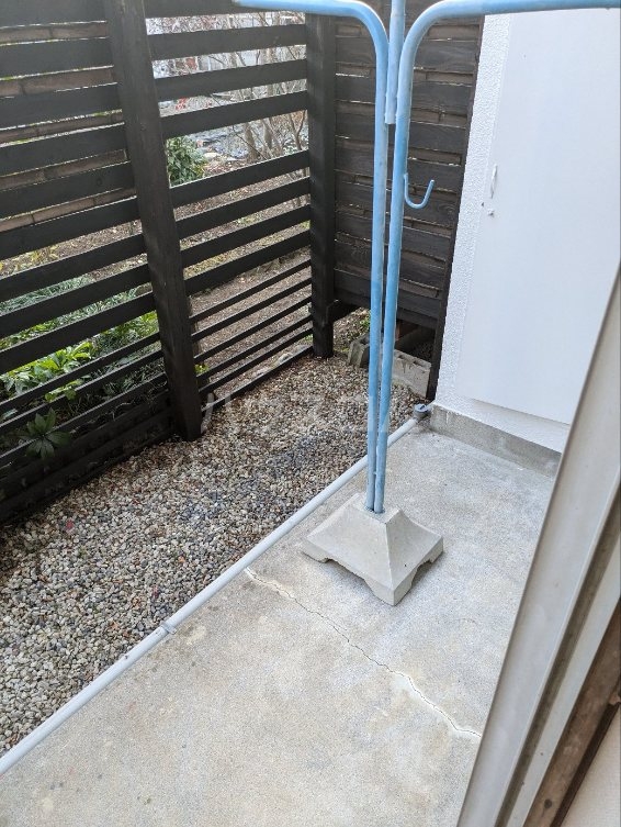 12/23 バルコニー