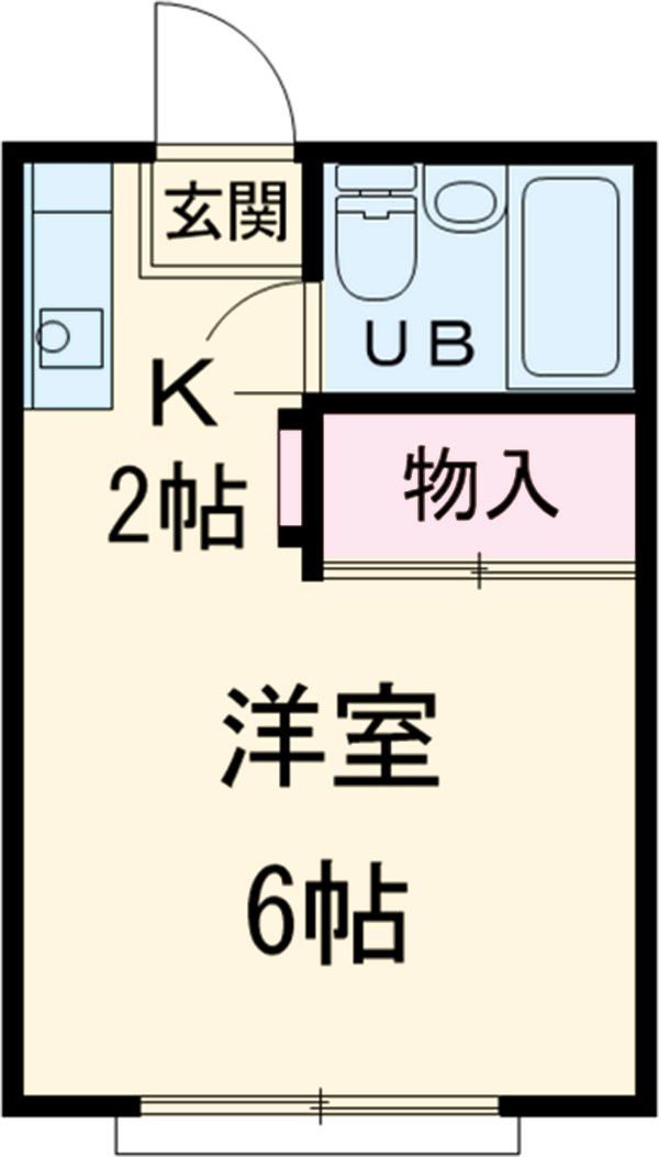 シャルムスズキⅤの間取り