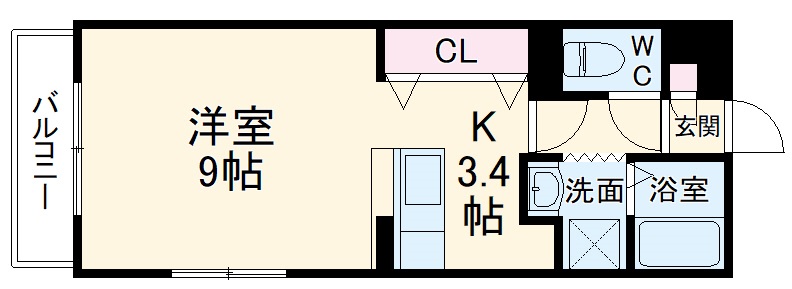 グランストーク宙の間取り