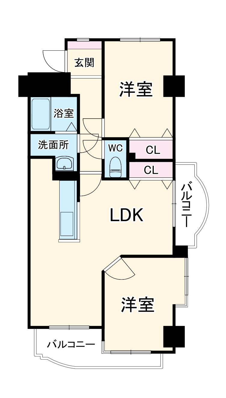 ワイズステージの間取り