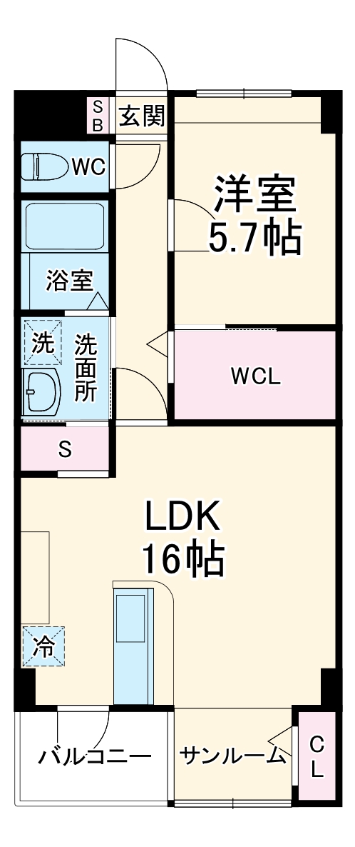 シズステージの間取り