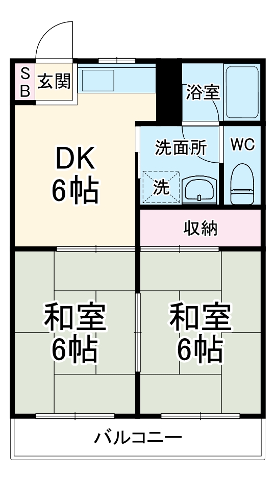アーバンライフ壱番街の間取り