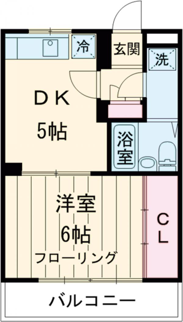 鈴木ハイツの間取り