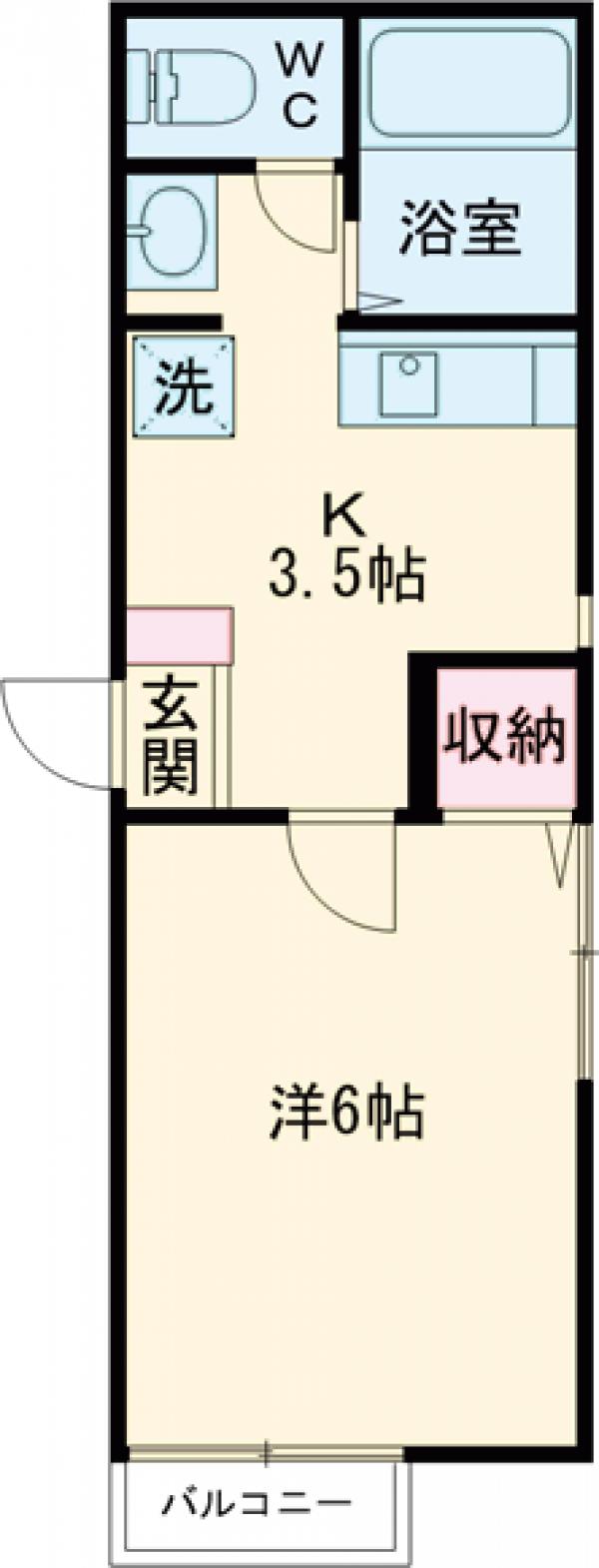 ニューカッスルKの間取り