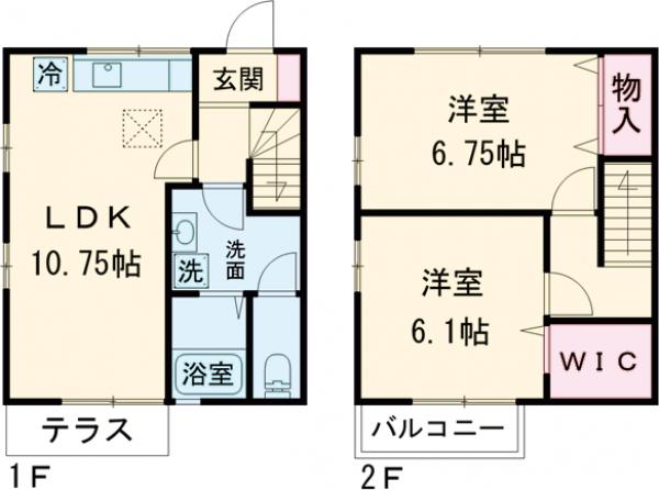 クライスハイムの間取り